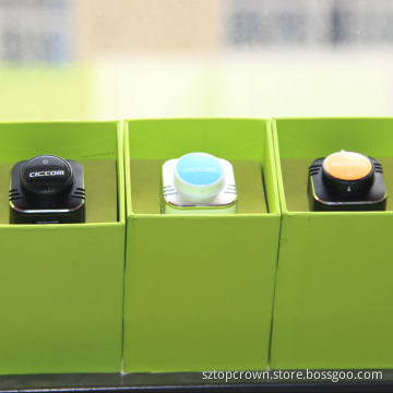 Wireless Mini Bluetooth Car Kit with LED Light with Oxygen Bar